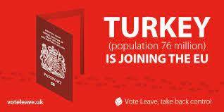 Vote Leave campaing poster