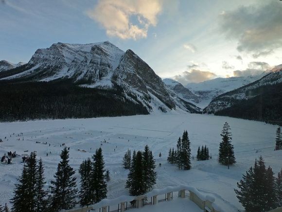 Evening view from Marquis de Lorne suite