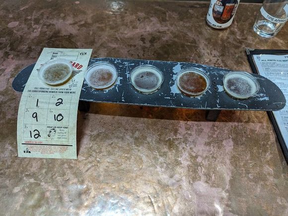War Horse Brewing Flight 1