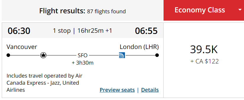 Complaints/rants about Aeroplan 2.0 dynamic pricing - Page 23