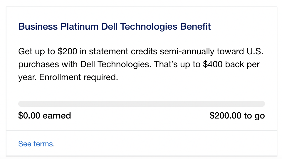 Business Platinum (USA) Dell benefit. - Page 29 - FlyerTalk Forums