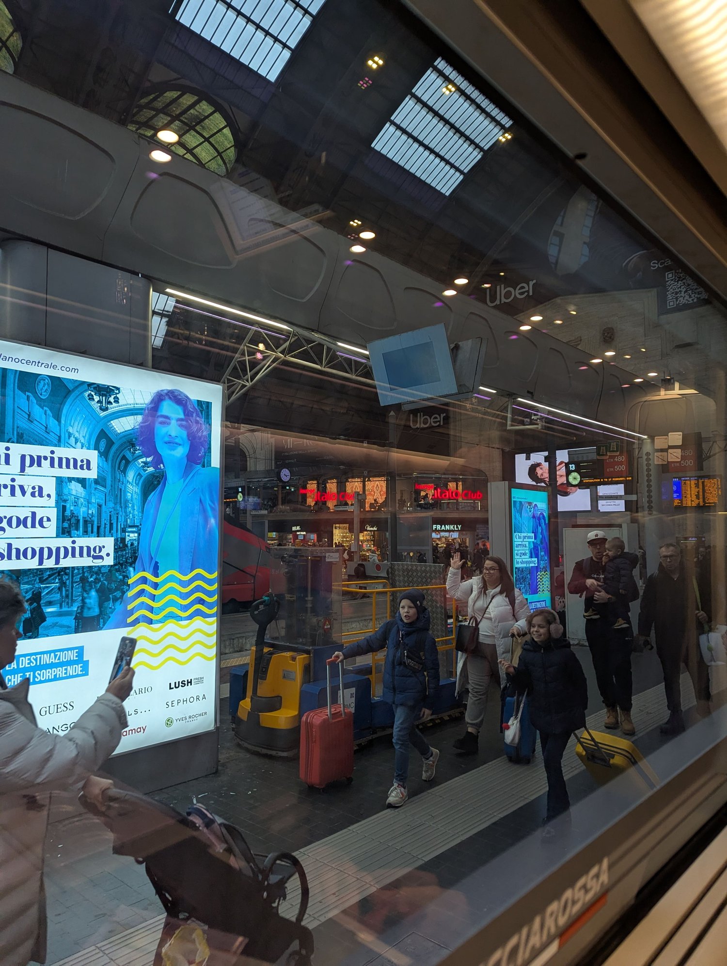 Milano station.
