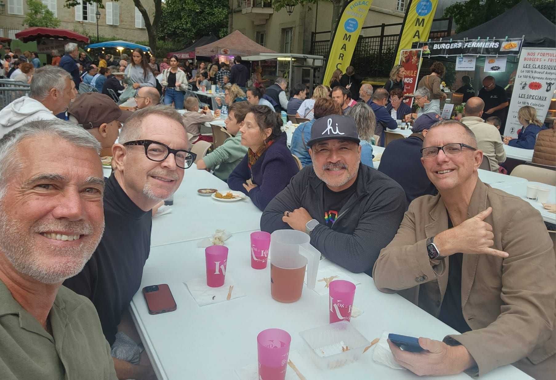 Here's us, going local