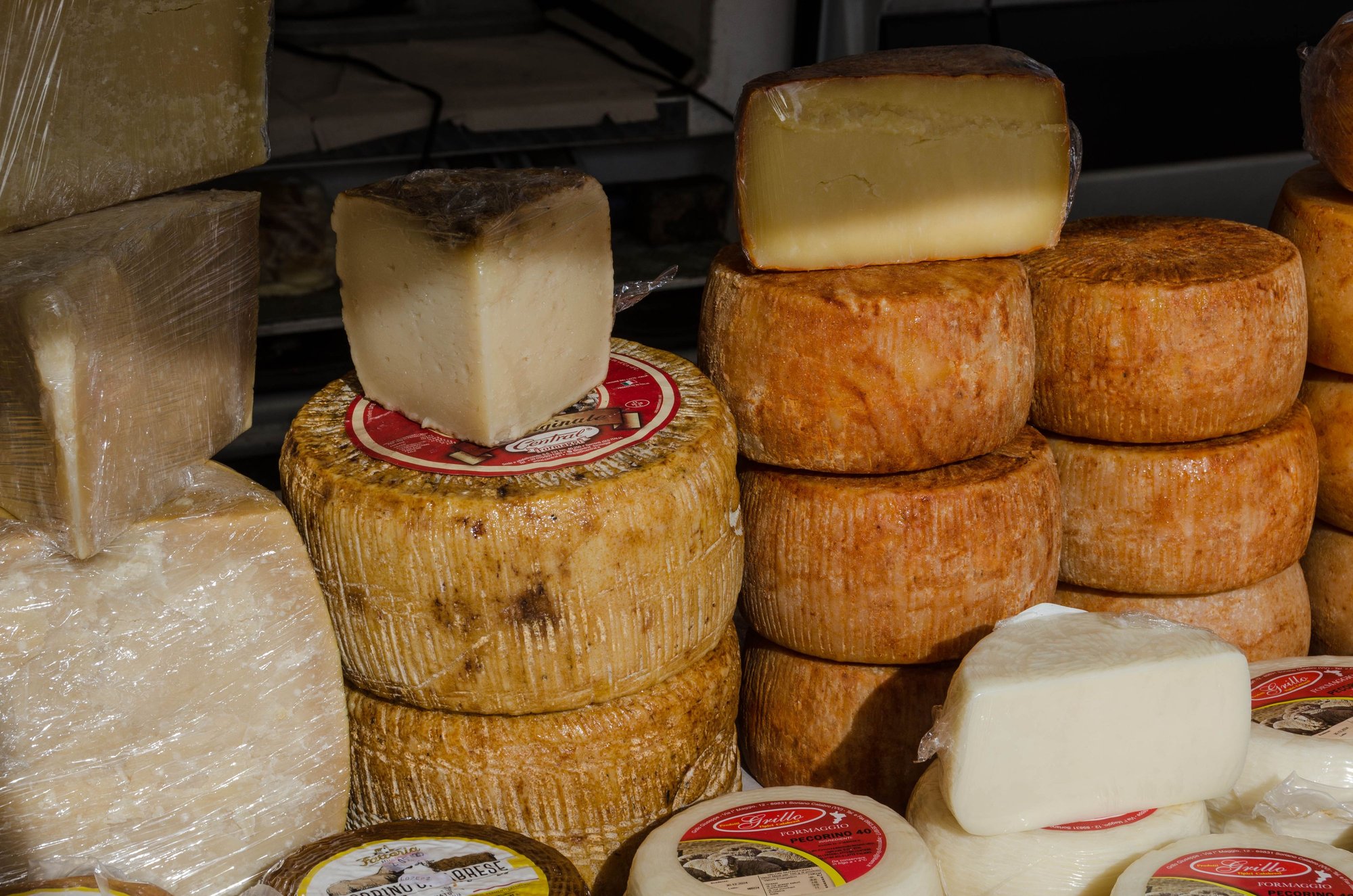 Italian and also French cheese: who can resist?