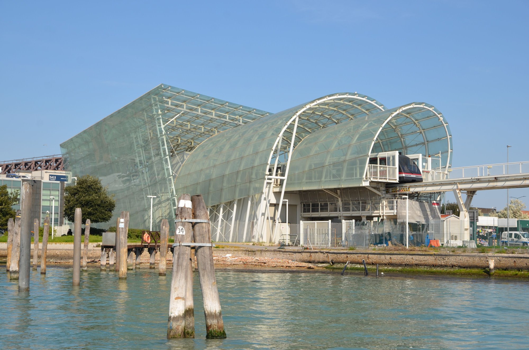 People mover station at Tronchetto