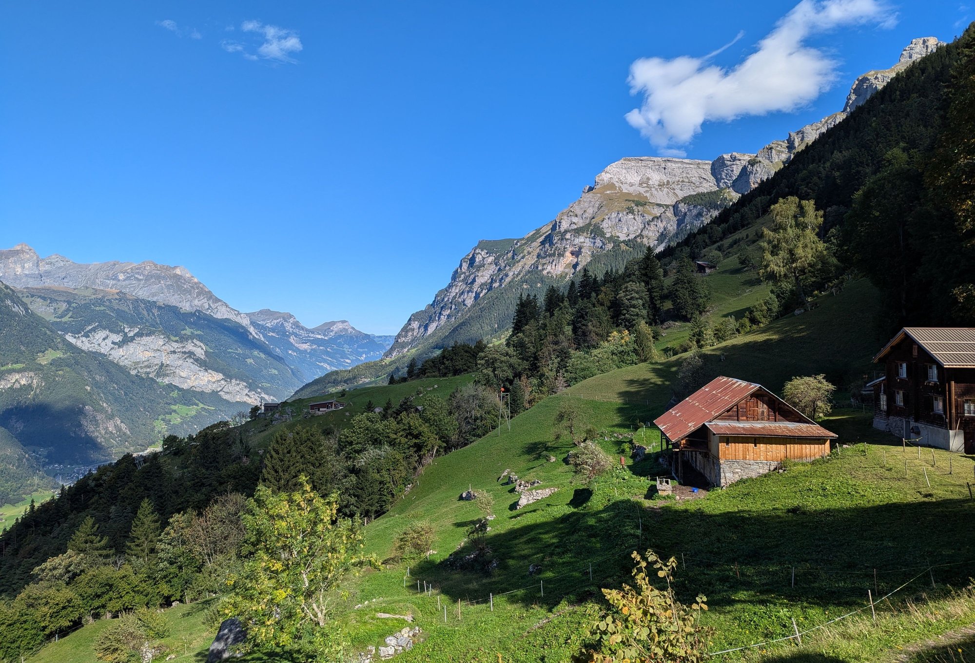 Walking back from H�ngebr�cke Schipfental