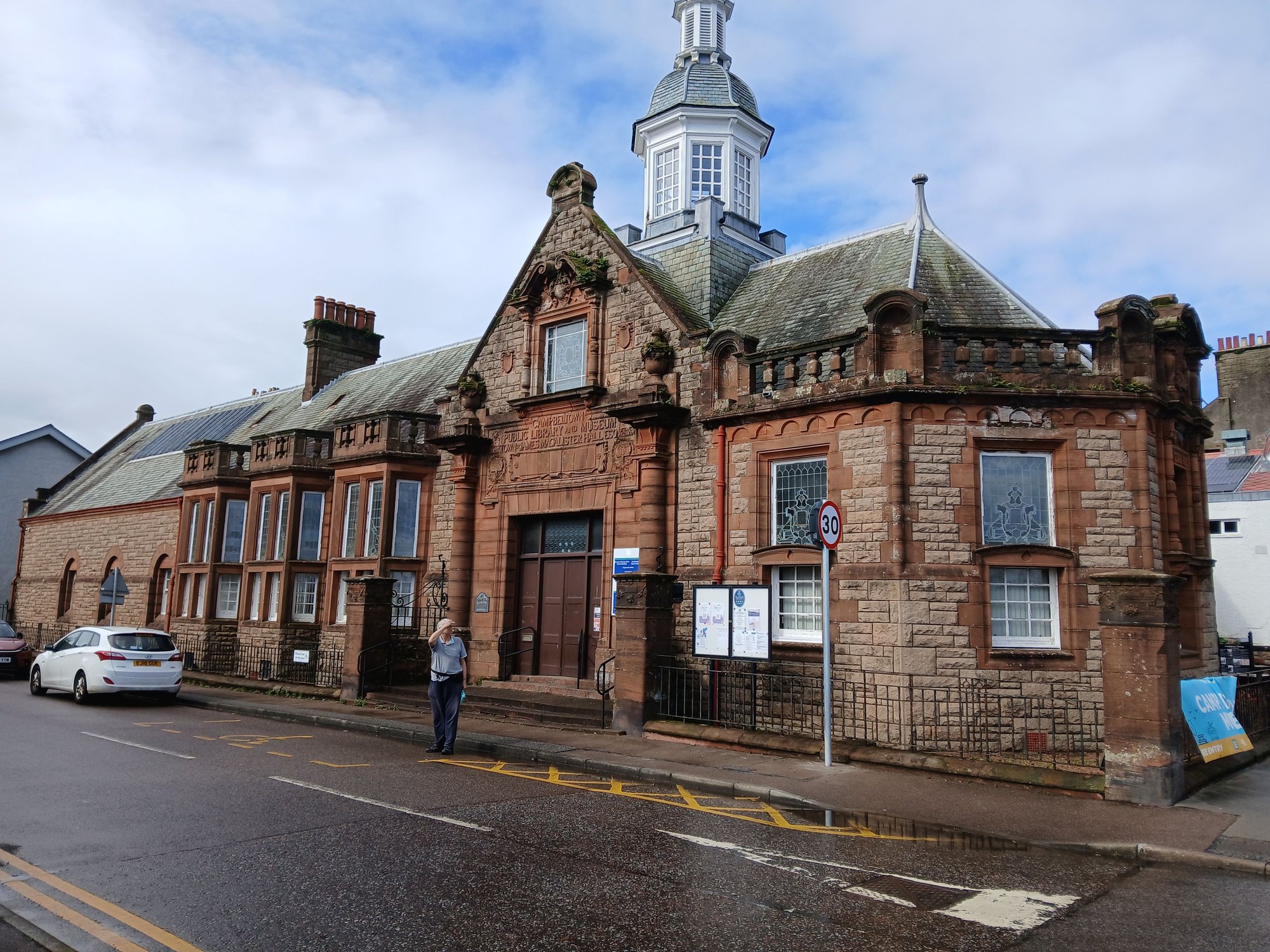 Public library and museum
