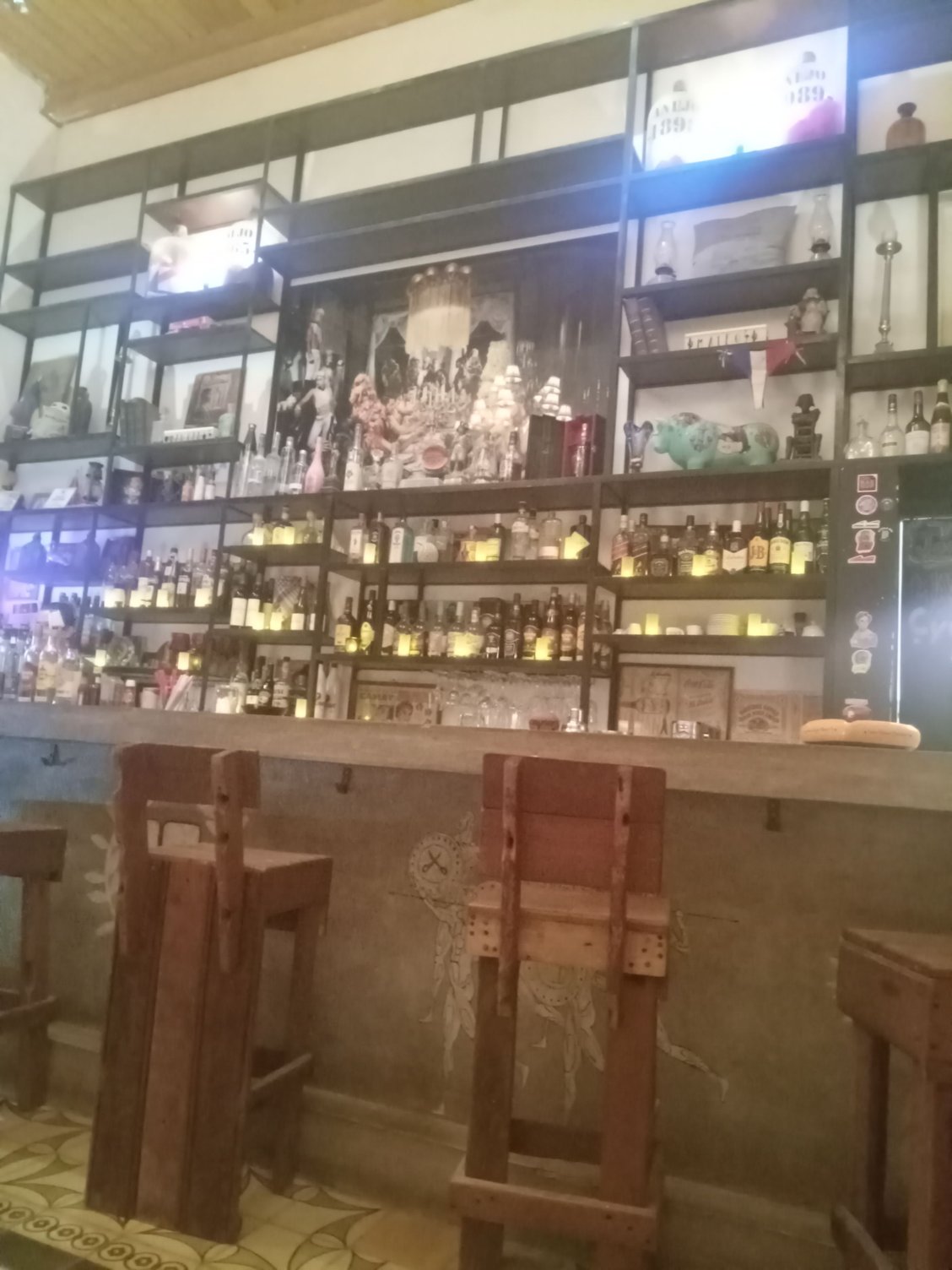 The bar at Michifu on Concordia in Centro. One of my regular hangouts.