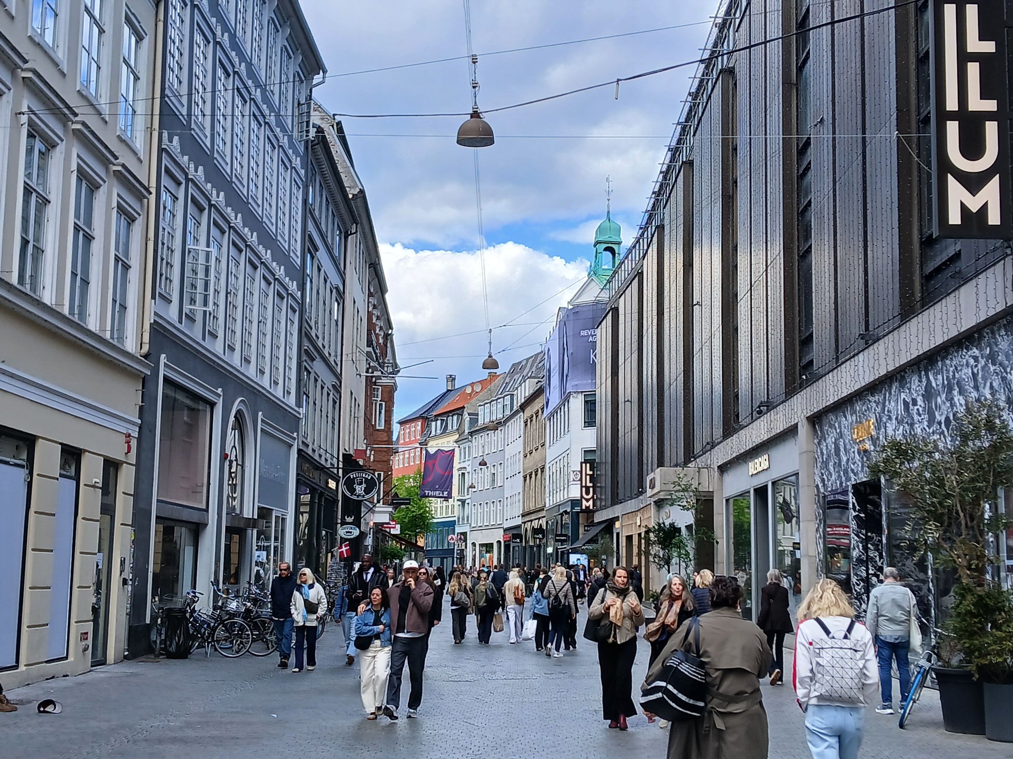 Ostergade, the luxury retail street nearby