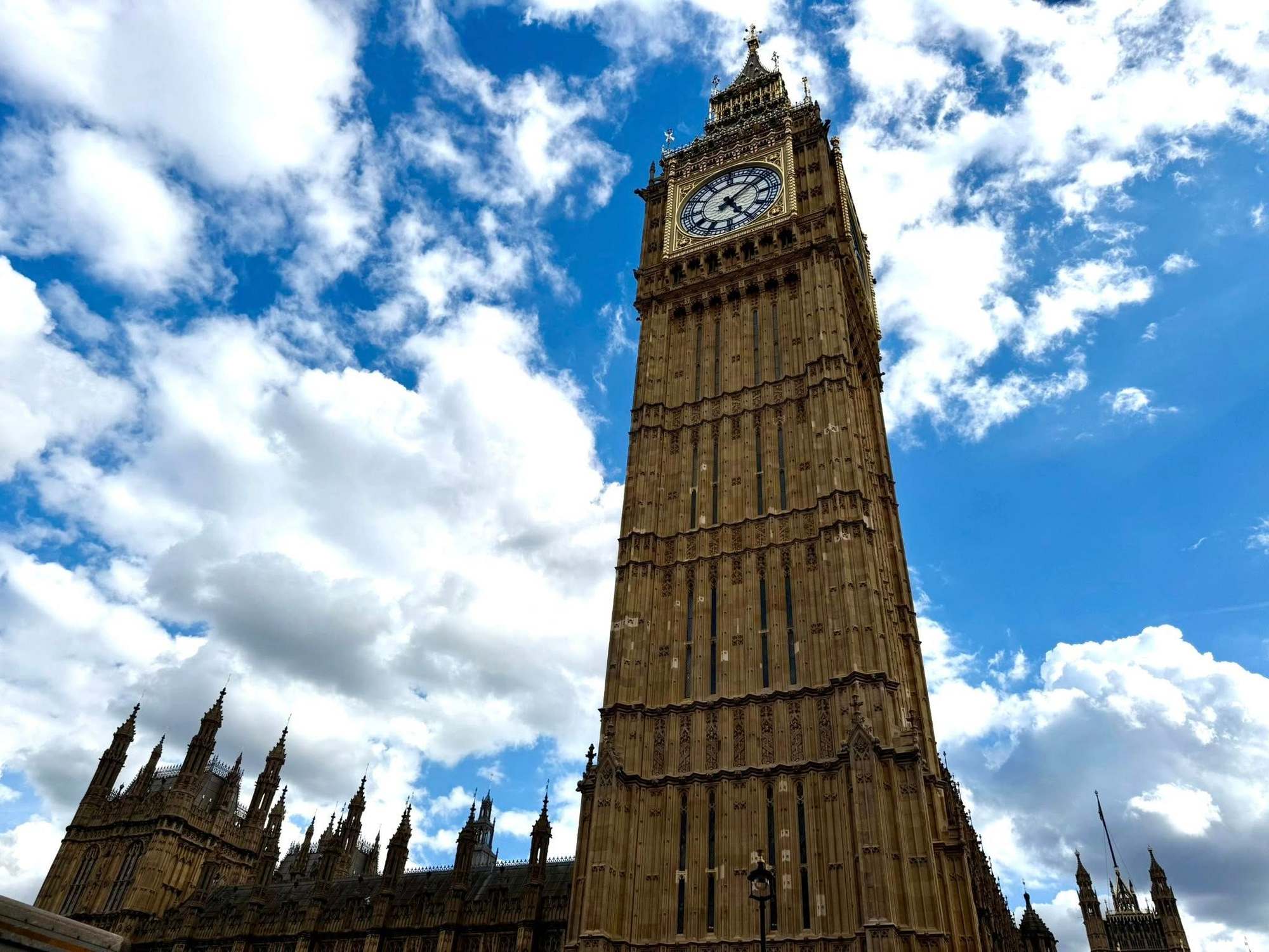 Elizabeth Tower (better known for its clock, Big Ben)
