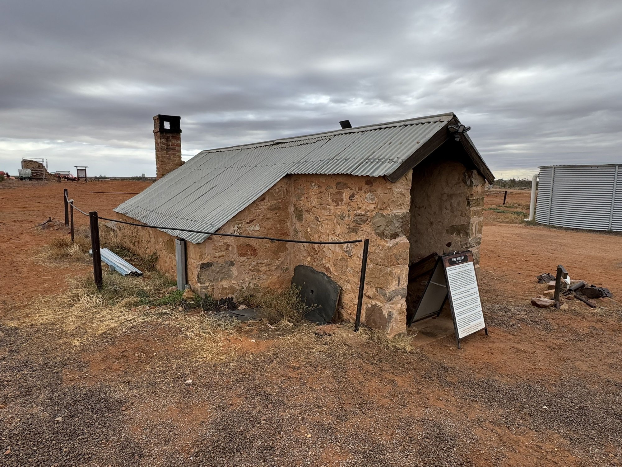 The Farina Scotch oven - now back in use!