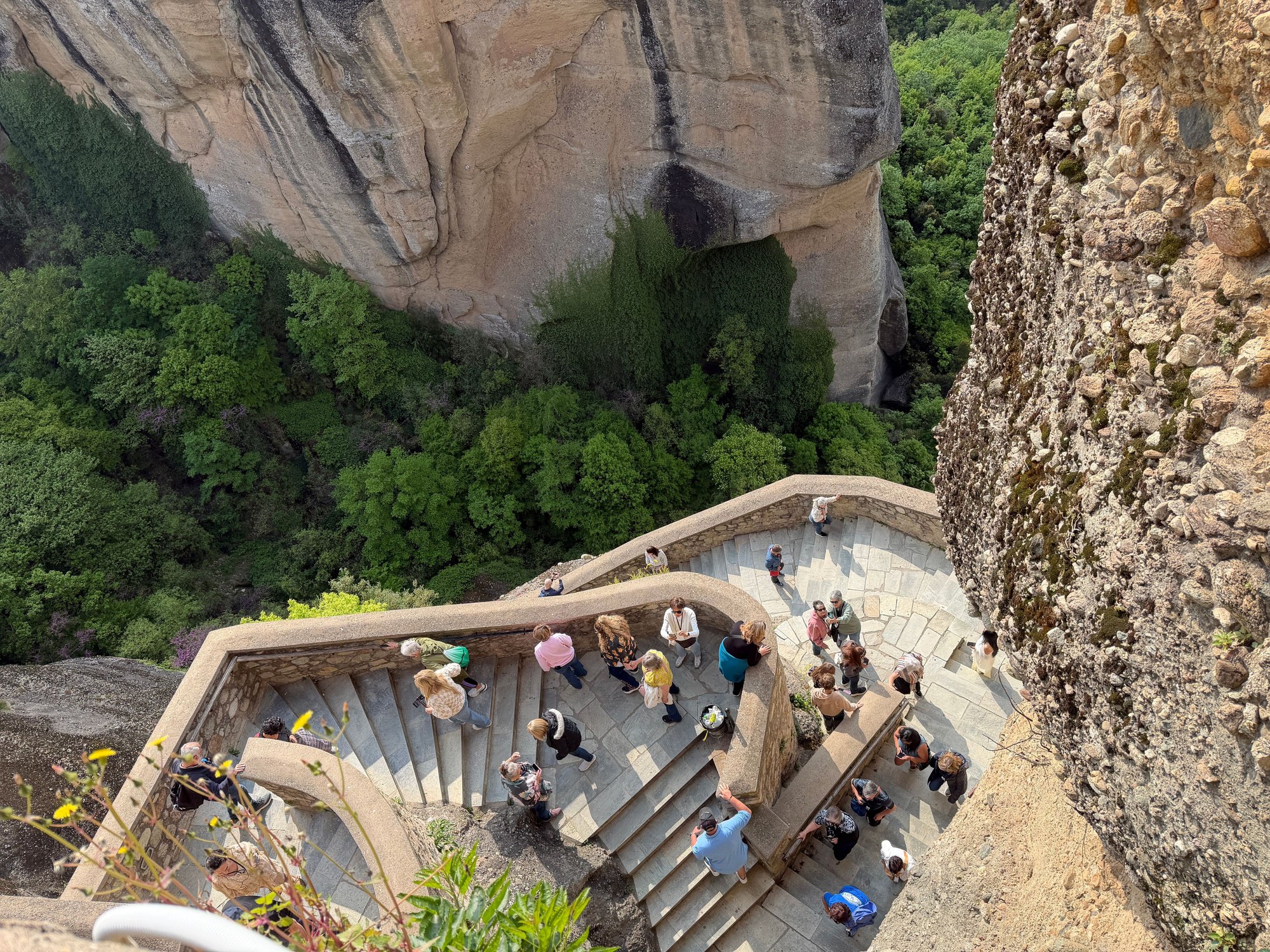 Steps to the Monastery
