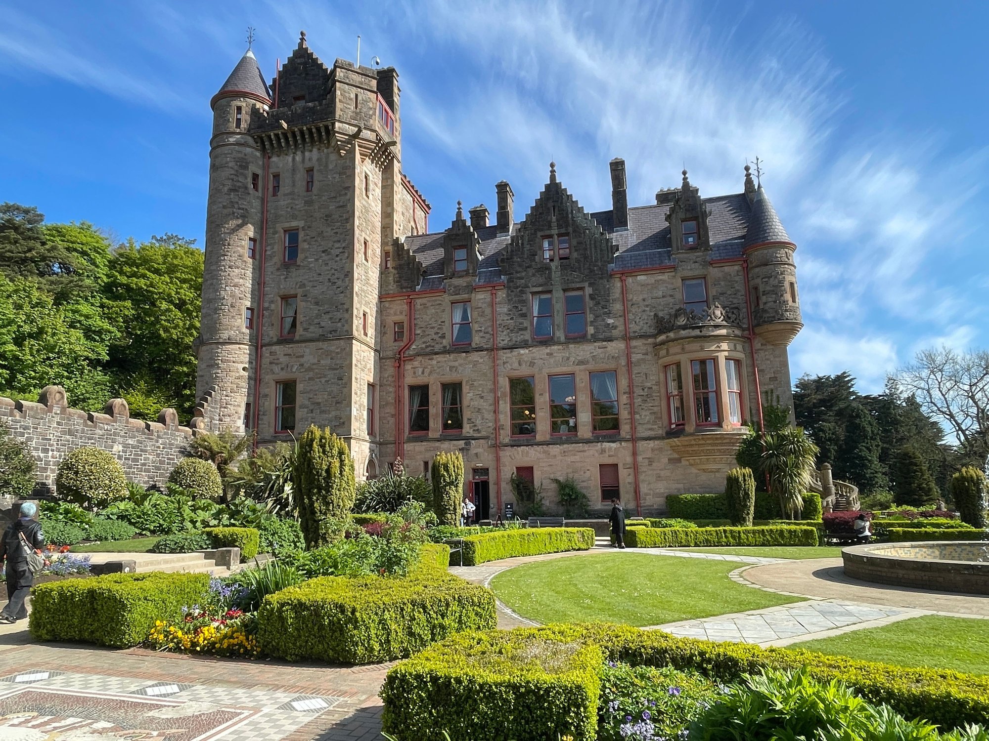 Belfast Castle garden 