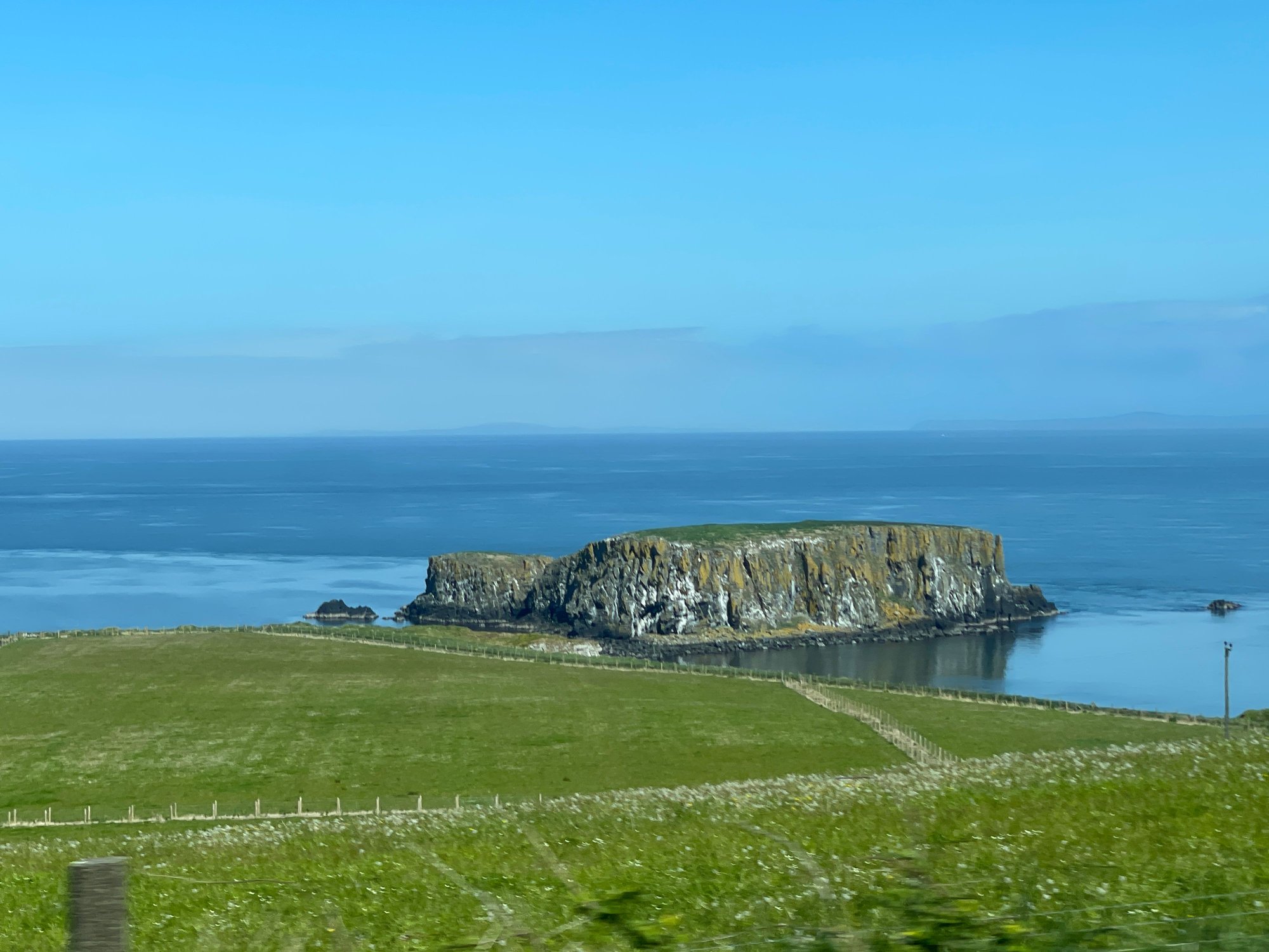 Along the coast