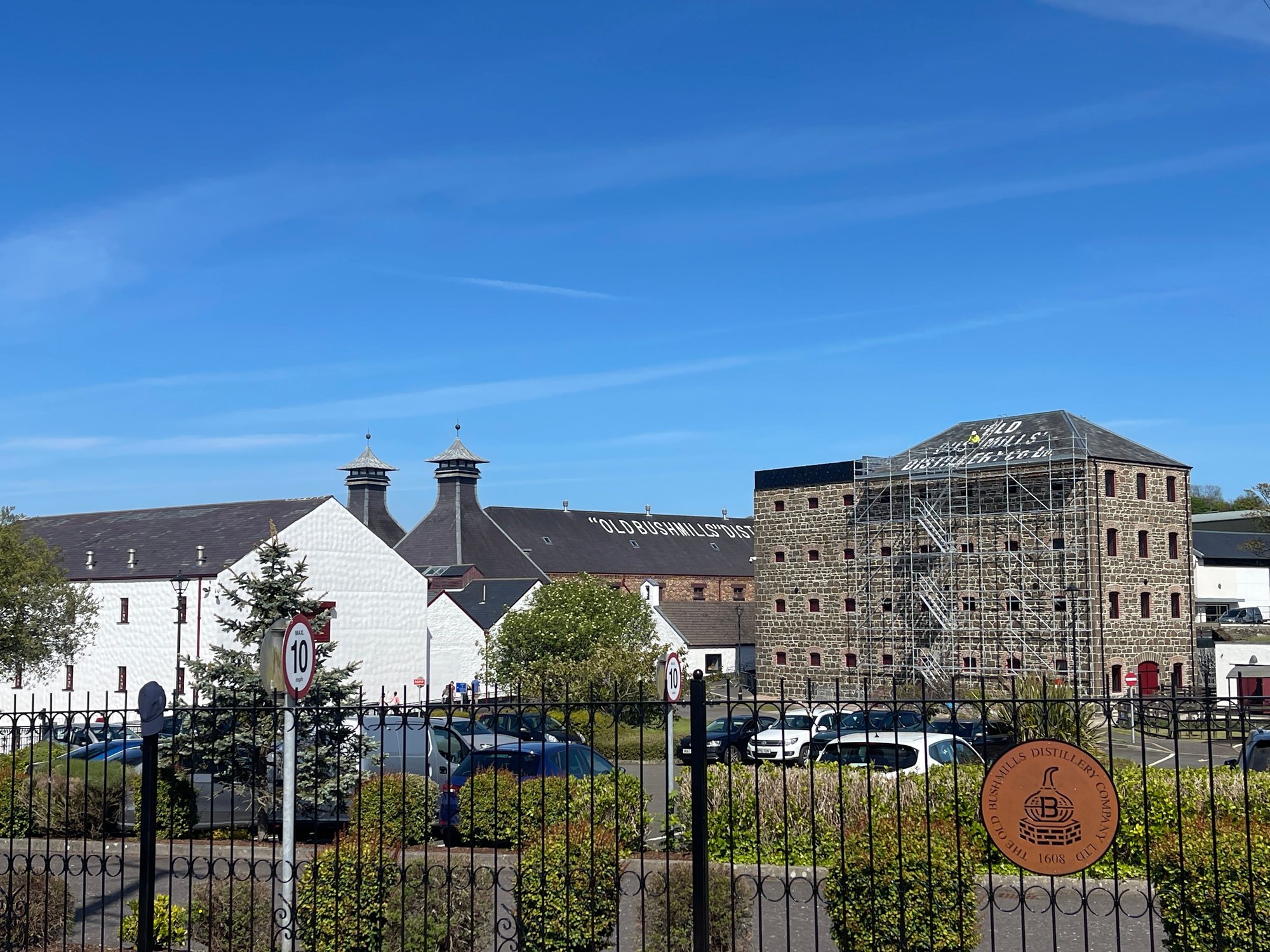 Ireland's oldest whiskey distillery, Bushmills.