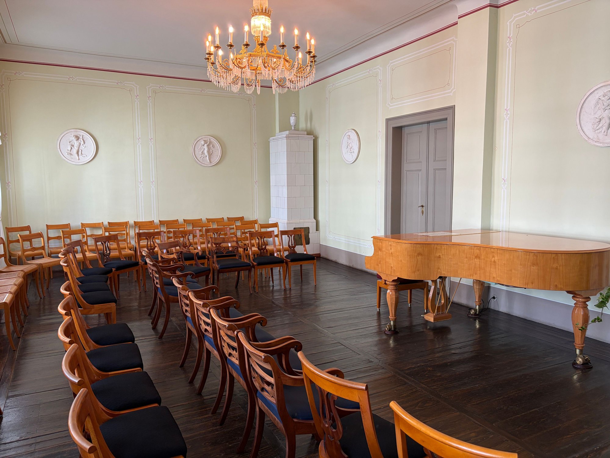 The music salon