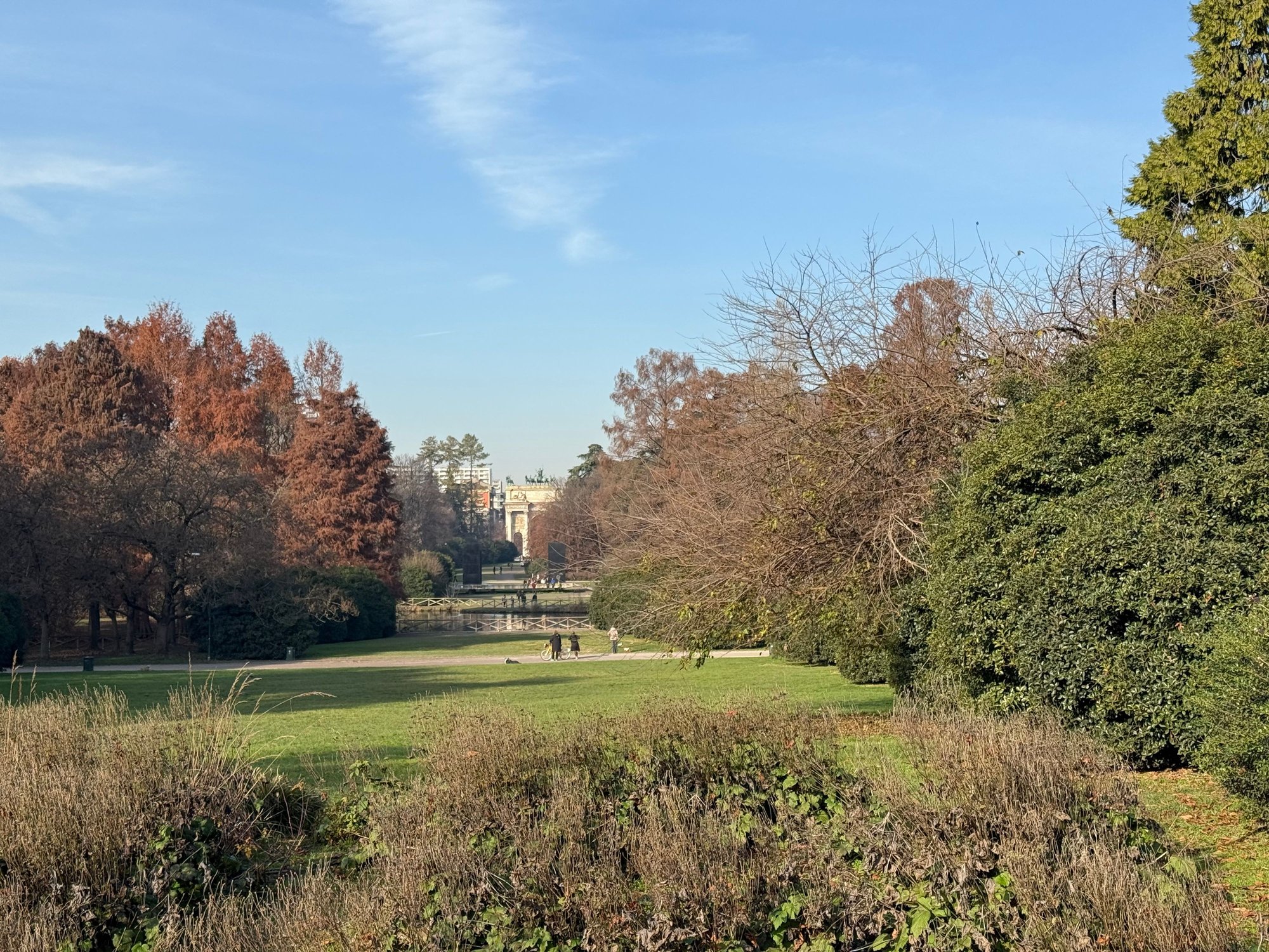 View from back of Palace