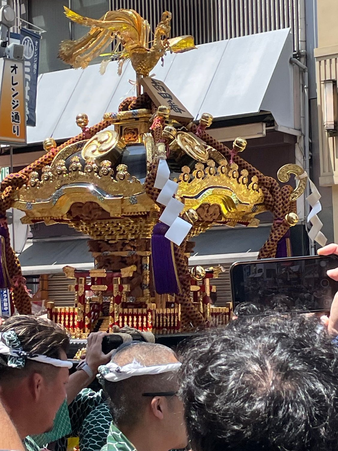 Another shrine passing