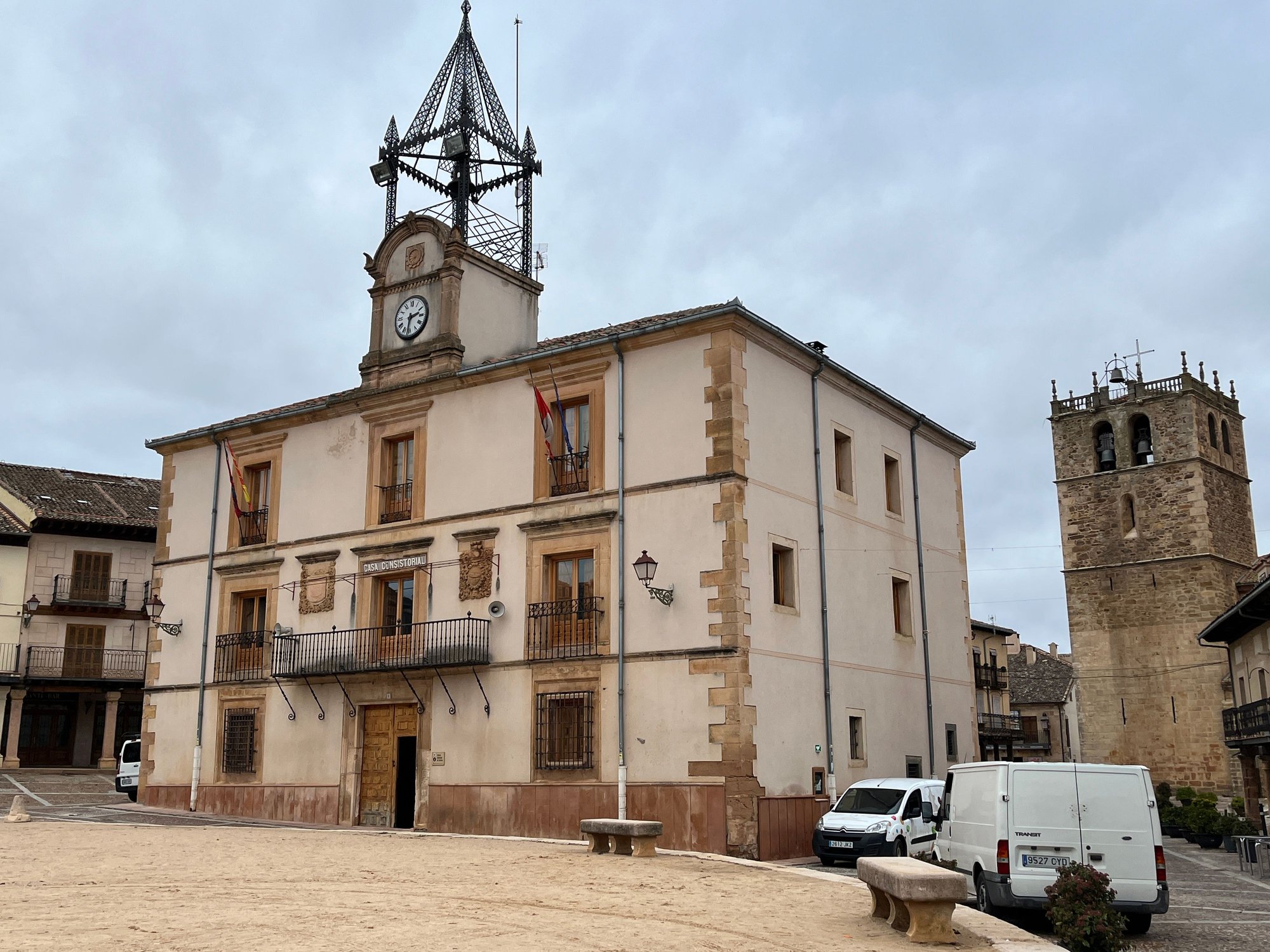 The village of Riaza, one of the