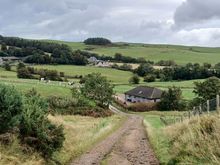 And through farmland