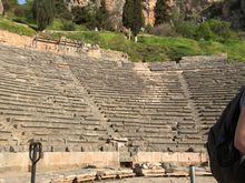 Theatre at the Temple of Apollo, Delphi. 