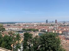 View from our hotel.