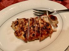 The entree 