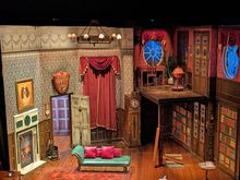 Stage set for the play