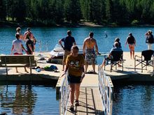 Outside but not doing great on distance. 