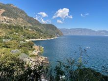 View of Lake Atitlan.