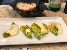 Stuffed with caciocavallo cheese and basil