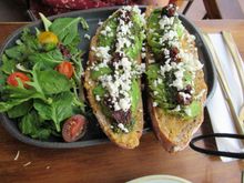 Avacado  Toast for Breakfast.