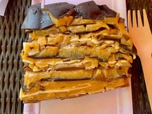 After pizza, the most decadent dessert of the trip (and there were many!): alternating layers of chocolate and crème de leche. Sooo rich and sooo good!!!!