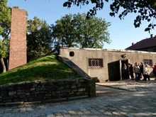This is where they did the gassing and cremation.
