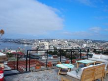 View from Casa Galos roof terrace