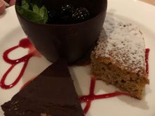 
Fabulous trio of desserts

