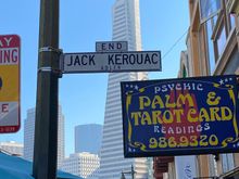 A street named for the man that launched a million backpackers "on the road"