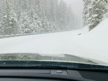 Hit Lolo Pass ahead of the snow plows.  Tires did great! It was still slow but we didn’t slip and saw other vehicles off the road. 
