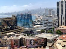 We started our brief city street walk here.