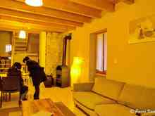 We had a beautiful 2 bedroom villa, with a living, dining kitchen on the ground floor.