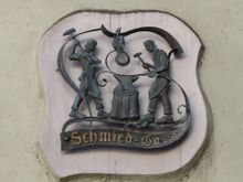 Hotel backs on to this alley