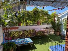 I had a private terrace, a kitchen, and a reading room - this was luxury!!!