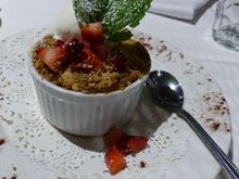 Apple crumble