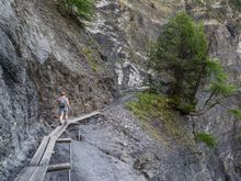 Trail Crans-Montana - Lake Tzeuzier