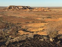 The Breakaways, outside Coober Pedy