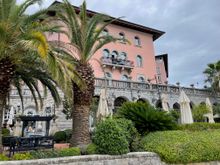 One of the fancy old palaces of the Rich, now turned into a fancy hotel...probably for the Rich.