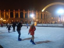 Ice skating in Verona