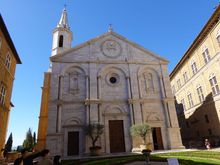 The church on the main piazza