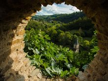 The Chateau has picturesque vistas both round