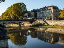 Pont Gambetta over the Cele river.